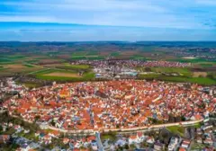 Nördlingen: Kota Bavaria yang Terlahir dari Hantaman Asteroid, Kaya akan Berlian