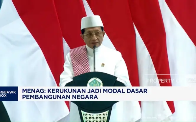 Menteri Agama: Kerukunan Umat Beragama Fondasi Utama Kemajuan Bangsa