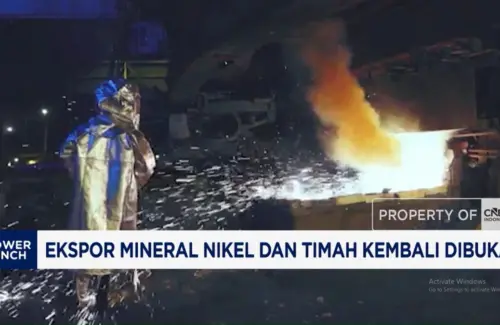 Indonesia Buka Kembali Ekspor Nikel dan Timah Pasca Larangan