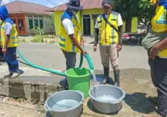 Kementerian PUPR Kirim 8.000 Liter Air Bersih untuk Warga Halmahera Timur Terdampak Kekeringan