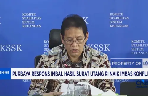 Menteri Keuangan Angkat Bicara Soal Kenaikan Imbal Hasil Surat Utang Negara Akibat Ketegangan Global