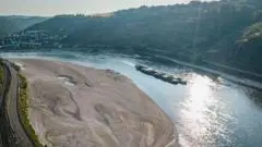 Kekeringan Ekstrem Picu Surutnya Sungai Rhine ke Titik Terendah, Ganggu Logistik dan Energi Eropa
