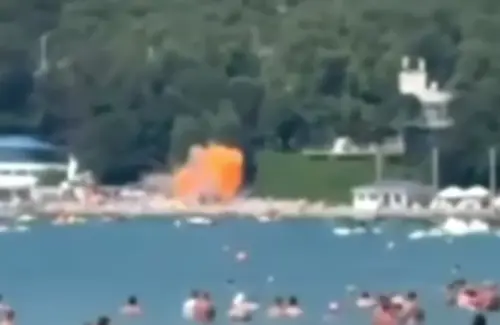 Serangan Drone Ukraina Tewaskan 11 Orang di Pantai Wisata Rusia