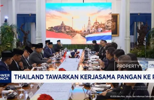 Thailand Jajaki Kolaborasi Pertanian dan Pangan dengan Indonesia