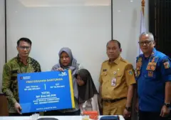 TASPEN Berikan Santunan Rp344 Juta untuk Keluarga Petugas Damkar Gugur