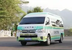 VKTR Perkenalkan Van Listrik Lokal Penantang HiAce, Jangkau 340 Km