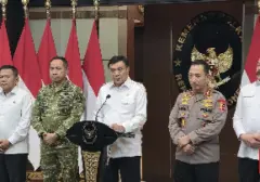 Menko Polhukam Panggil Panglima TNI dan Kapolri, Tegaskan Keamanan Nasional