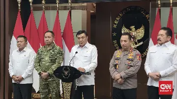 Menko Polhukam Panggil Panglima TNI dan Kapolri, Tegaskan Keamanan Nasional