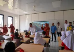 PT Brantas Abipraya Selesaikan Pembangunan SRT 4 Soreang, Siswa Mulai MPLS
