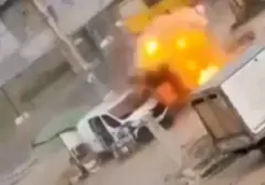 Detik-detik Mencekam: Drone Meledak Dekat Warga Sipil di Kherson, Ukraina Terekam Video