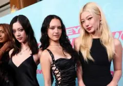 Grup K-Pop KATSEYE Tampil Memukau di Pemutaran Perdana "KATSEYE: Wild Hearts" di Los Angeles