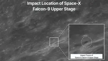 Kawah Baru Terdeteksi di Bulan Akibat Tabrakan Roket SpaceX