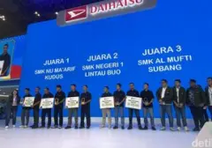 Daihatsu Berbagi Mesin, Transmisi, dan Beasiswa Rp 385 Juta untuk SMK