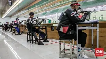 Atlet Tembak Disabilitas Unjuk Gigi di Kejuaraan Senayan