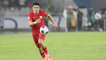 Gol Ragnar Antar Indonesia Unggul 1-0 atas Singapura di Babak Pertama
