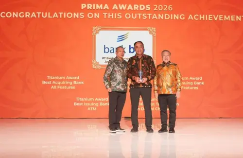 Lima Penghargaan Titanium Awards 2026 Diraih bank bjb untuk Layanan Unggul