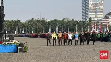 11 Ribu Massa Apel Kebangsaan di Monas Bacakan 5 Deklarasi Jaga Persatuan