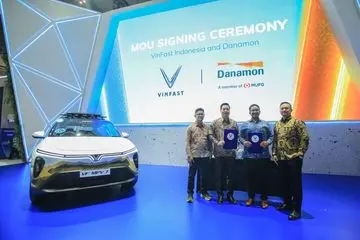 VinFast Indonesia dan Danamon Perluas Jaringan Pembiayaan Kendaraan Listrik