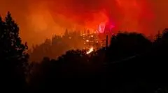 Kebakaran Hutan Bald Range di Kanada Meluas, Ribuan Warga Terpaksa Mengungsi