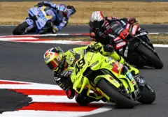 Fabio Di Giannantonio "Mode Bertahan" di Sprint Silverstone Akibat Masalah Grip Belakang, Aprilia Unggul