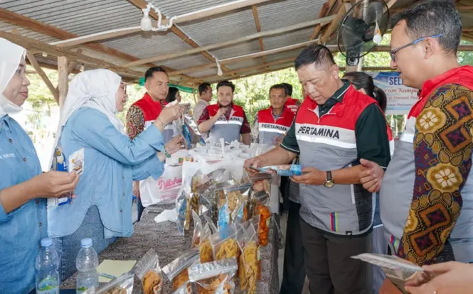 Pertamina Patra Niaga Fasilitasi Pengembangan Usaha Hasil Laut di Kampung Tua Terih