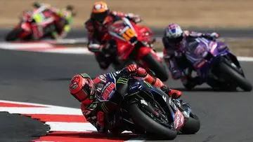 Fabio Quartararo Kena Penalti 16 Detik Akibat Pelanggaran Tekanan Ban di MotoGP Silverstone