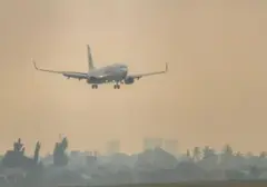 Kebakaran Lahan Gambut Melanda Sungai Tendang, 10 Hektare Terbakar Dekat Bandara