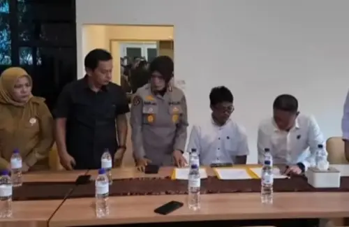 Kombes Teddy Fanani dan Bill Irzano Sepakati Damai Pasca Insiden di Jalan
