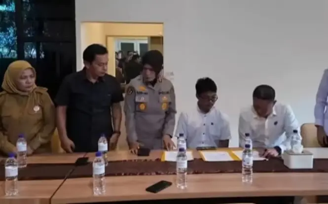 Kombes Teddy Fanani dan Bill Irzano Sepakati Damai Pasca Insiden di Jalan