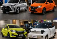 Duel Mobil Listrik dan LCGC: Wuling Air ev vs. Toyota Agya cs, Mana Pilihan Cerdas?