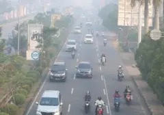 Kabut Asap Karhutla Paksa Siswa Pontianak Belajar Daring, Kasus ISPA Meningkat