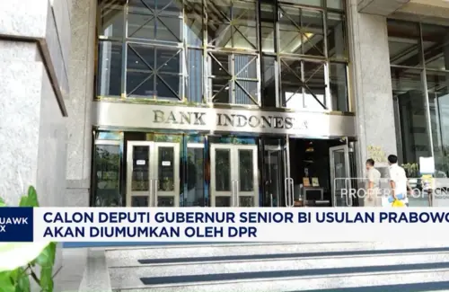DPR Segera Umumkan Nama Calon Deputi Gubernur Senior BI