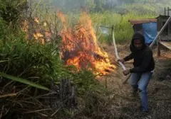 Asap Karhutla Palembang Kepung Pemukiman Warga, 11 Daerah di Sumsel Ditetapkan Zona Merah