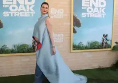 Anne Hathaway Pamerkan Kehamilan di Premier 'The End of Oak Street'