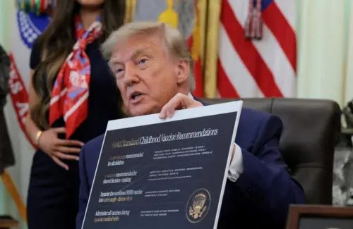 Trump Perintahkan Perubahan Vaksinasi Anak AS, Vaksin MMR Jadi Sorotan