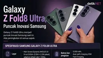 Samsung Galaxy Z Fold8 Ultra: Evolusi Teranyar Ponsel Lipat Samsung