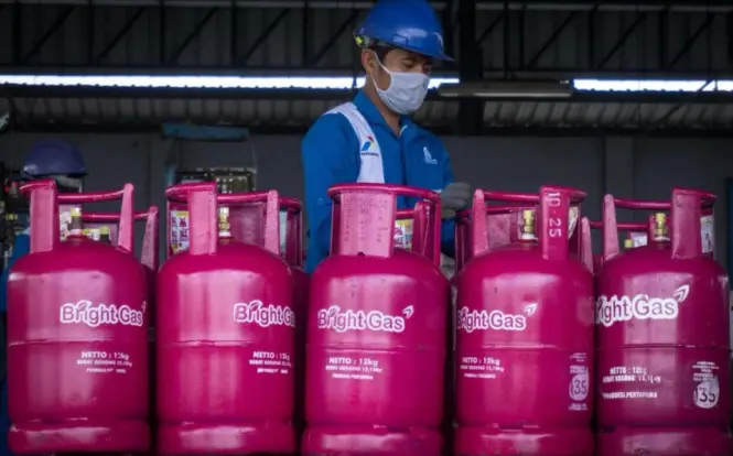 Diskon Bright Gas Rp8.100 per Tabung, Berlaku Hingga Akhir Agustus