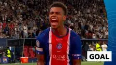 Gol Kontroversial Desire Doue Sah Lewat VAR, PSG Ungguli Aston Villa di Super Cup