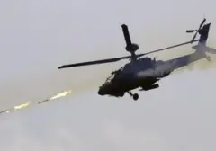 Helikopter Apache AS Terbakar, Dua Pilot Gugur di Texas