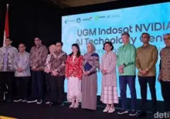 Indosat, NVIDIA, dan UGM Resmikan Pusat Teknologi AI untuk Talent Indonesia