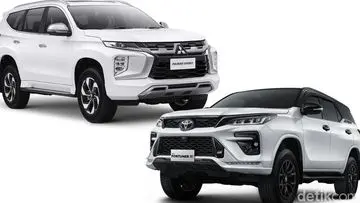 Penjualan Mitsubishi Pajero Sport dan Toyota Fortuner Merosot di Juli 2026