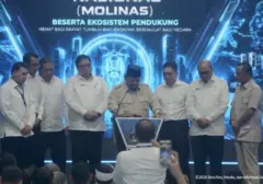 Prabowo Subianto Luncurkan Ekosistem Motor Listrik Nasional ALVA di Cikarang
