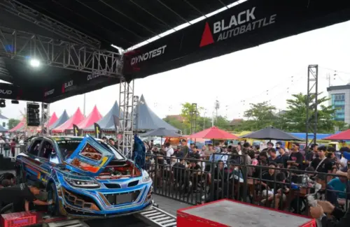Ratusan Mobil Modifikasi Bersaing di BlackAuto Battle Solo 2026