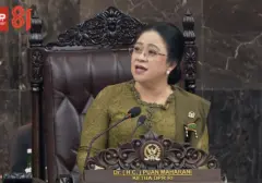DPR Capai 28 UU Sejak Awal 2024, Puan Maharani Paparkan Kinerja di Hadapan Prabowo