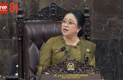 DPR Capai 28 UU Sejak Awal 2024, Puan Maharani Paparkan Kinerja di Hadapan Prabowo