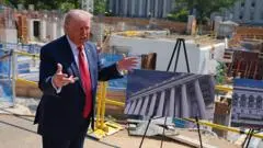Trump asks Supreme Court to allow ballroom work to continue