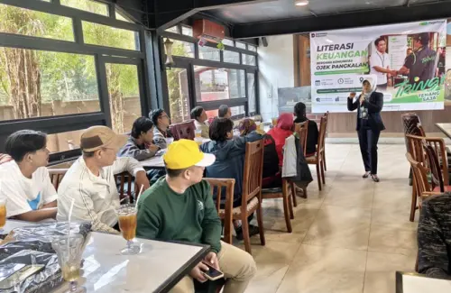 Pegadaian Tingkatkan Literasi Keuangan Komunitas Ojek Pangkalan di Tanjung Priok