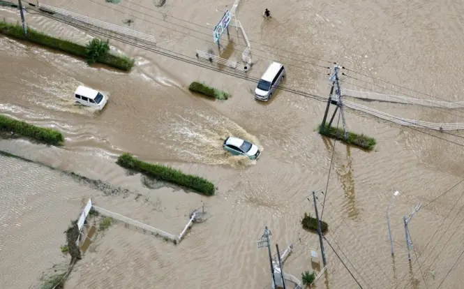 Tiga Tewas Akibat Banjir Bandang di Jepang Timur Pasca Hujan Ekstrem