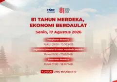 CNBC Indonesia Siarkan Langsung Perayaan HUT Ke-81 RI dan Ekonomi Berdaulat