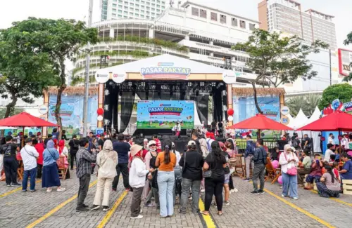 MyPertamina Gelar Pasar Rakyat, Warga Bisa Tebus Sembako Murah Semarak Kemerdekaan
